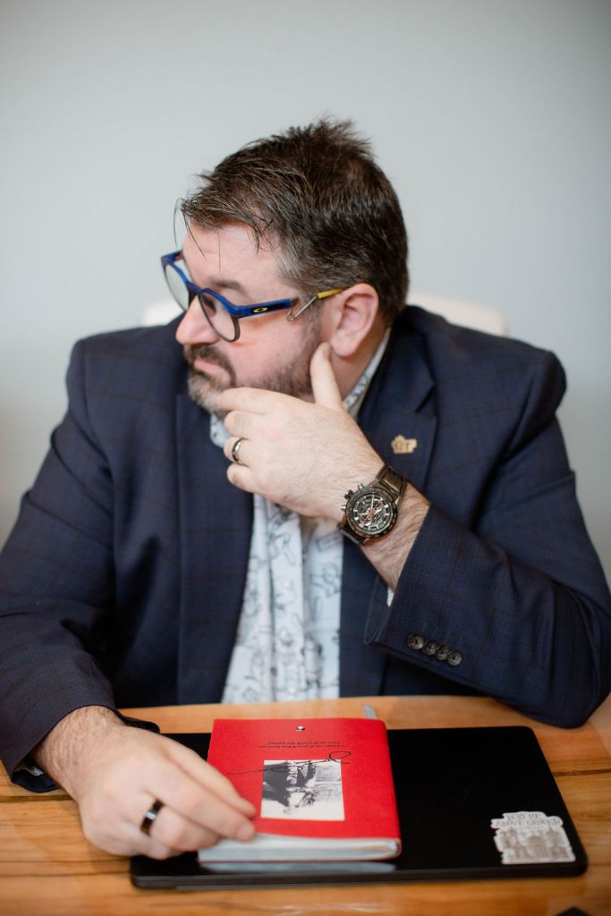 Rencontre préparatoire Chanson de son vivant, avec Guillaume Regaudie et la famille lamontagne. crédit photo: Morgaine Owens
