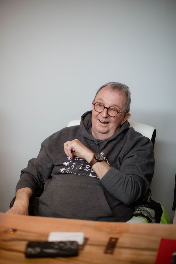Rencontre préparatoire Chanson de son vivant, avec Guillaume Regaudie et la famille lamontagne. crédit photo: Morgaine Owens